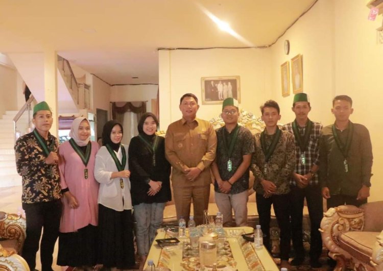 Hairan Sambut Kunjungan Silaturahmi Pengurus HMI Tanjabbarat