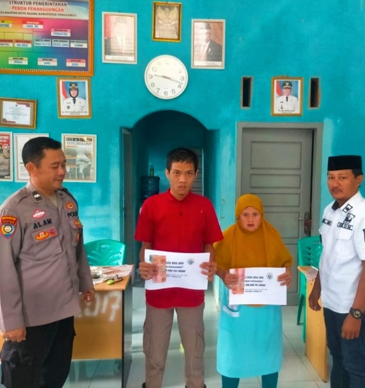 Pekon Penanggungan Kembali menyaluran Bantuan Langsung Tunai Dana Desa (BLT DD) Tahap 2
