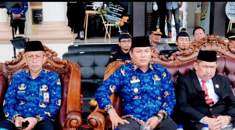 Wabup Tanjabbar Ikuti Upacara Hari Bhayangkara ke-77