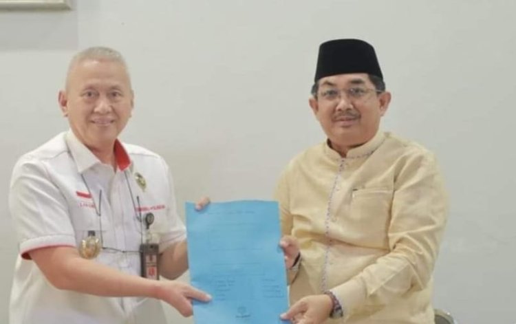 Bupati Tanjabbar Hadiri Rakor Konflik Masyarakat 9 Desa dengan PT DAS