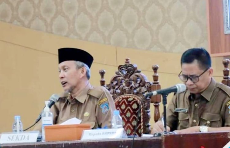 Sekda Buka Secara Resmi Sosialisasi Perbup Tanjabbar Nomor 6 Tahun 2023