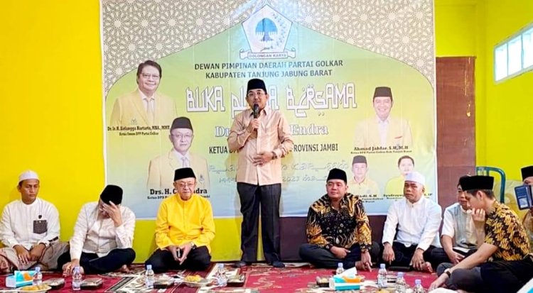 Hadiri Buka Puasa Bersama Golkar Tanjabbar, Bupati Ucapkan Terima Kasih