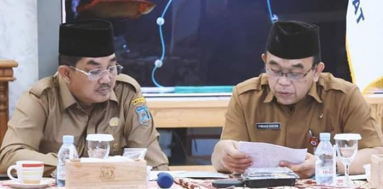 Anwar Sadat Pinta TPID dan Satgas Pangan Tanjabbar untuk berkoordinasi Jaga Inflasi