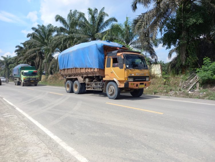 Himbauan Polres Tanjabbar, Melalui Kasat Lantas Tidak Di Dengar Oleh Pelaku Usaha Angkutan Batu Bara