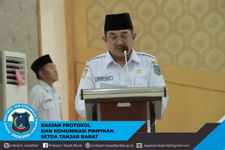 Bupati Buka Rakor Pelayanan Publik Tahun 2022 di Lingkungan Pemkab Tanjab Barat