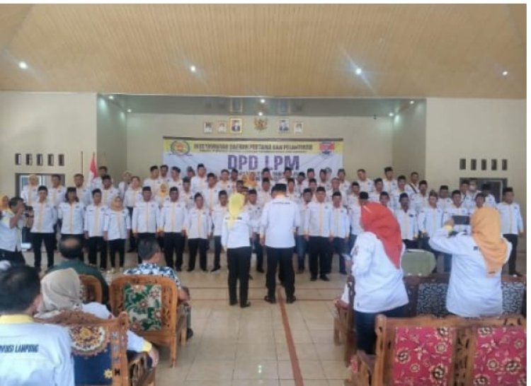Musyawarah Daerah dan Pelantikan DPD LPM Kabupaten Mesuji Masa Bakti Tahun 2022-2027