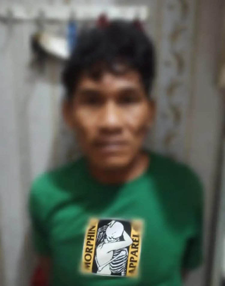 Pria paru baya di desa sidang Sido rahayu Cabuli anak tiri sampai hamil 9 bulan