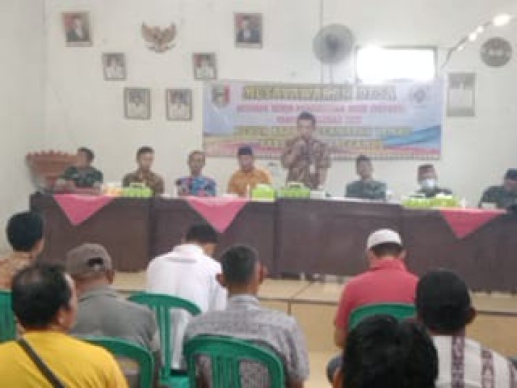 Pekon Badak Gelar Musdes,Rencana Kerja Pemerintah Desa,(RKPDES)Tahun Anggaran 2023