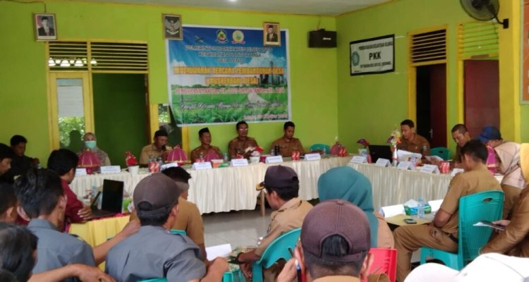Kades Lentu Gelar Musrenbang Bahas Kebutuhan Warga Tani