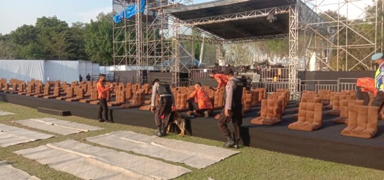 Jelang Akhir Acara Culture Minister Meeting G20, Polisi Lakukan Sterilisasi Lokasi
