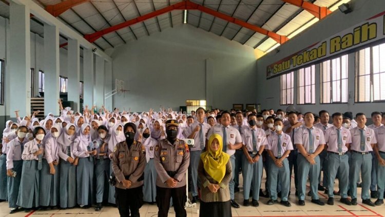 Polres Banjarnegara Sosialisasi Penerimaan Rekrutmen Proaktif Bintara dan Tamtama Polri 2023