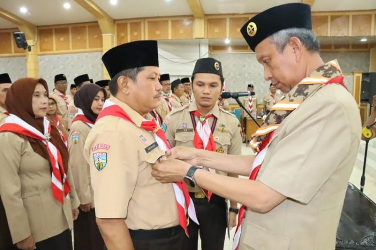 Pengurus Mabiran, Kwaran dan LPK Kwaran Gerakan Pramuka Tungkal Ilir 2022-2025 Dilantik