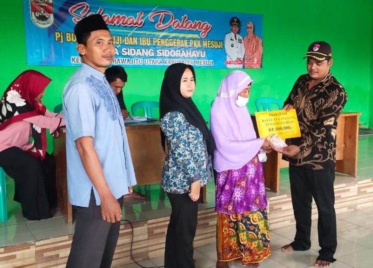 Desa Sidang Sidorahayu Kembali Salurkan BLT DD Tahap Tiga Periode Juni  Agustus dan September