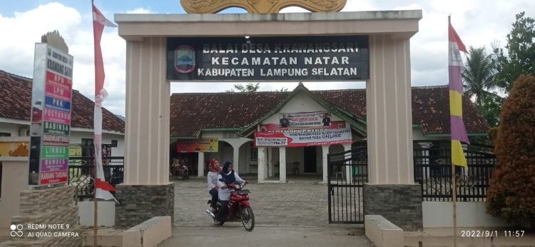 Kepala Desa Krawang Sari Terkesan Alergi Dengan Wartawan!!