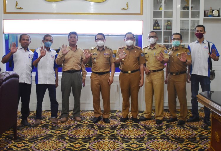 DPC Media Online Indonesia (MOI) Lakukan Audiensi dengan Walikota Metro