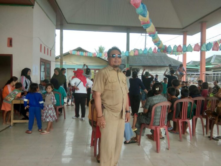 Menyambut HUT RI KE 77 Desa Sidang Muara Jaya Memeriahkan Dengan Perlombaan