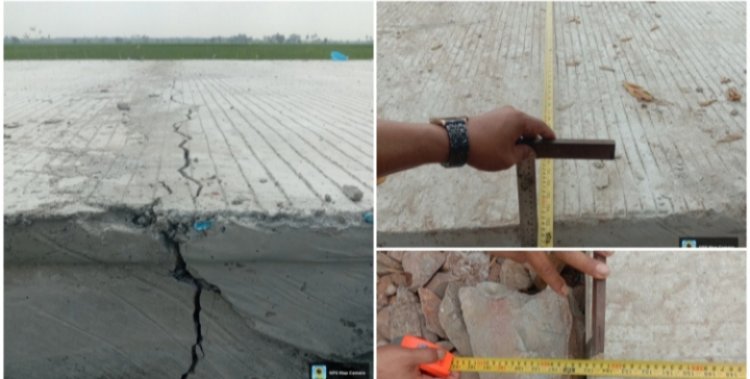 DI DUGA KONSULTAN PENGAWAS JALAN CINTA MULYA-KARYA MULYA SARI BESERTA PENGAWAS UPTD PUPR CANDIPURO KONGKALIKONG DENGAN PIHAK KONTRAKTOR