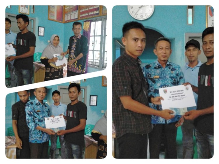 Pemerintah Pekon Penanggungan Kembali Bagikan Bantuan Langsung Tunai