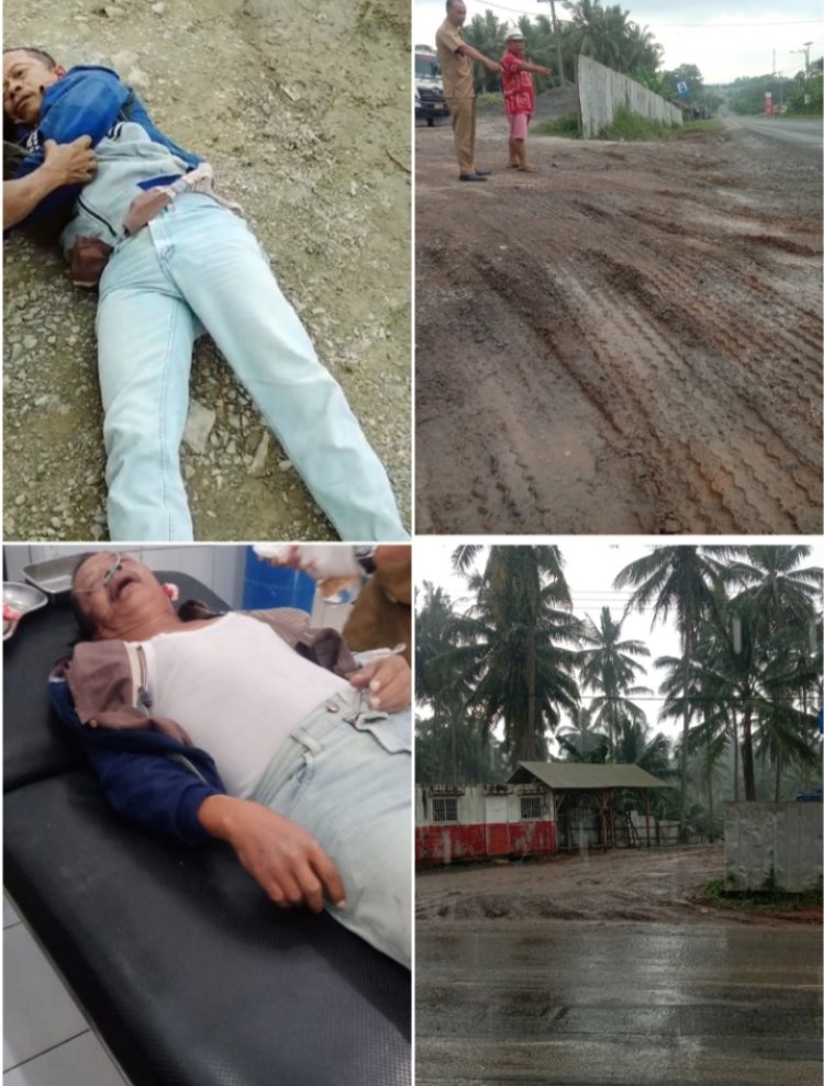 Lagi Lagi Dampak dari Perusahaan PT Bima Mix Menelan Korban Jiwa Pengendara Motor
