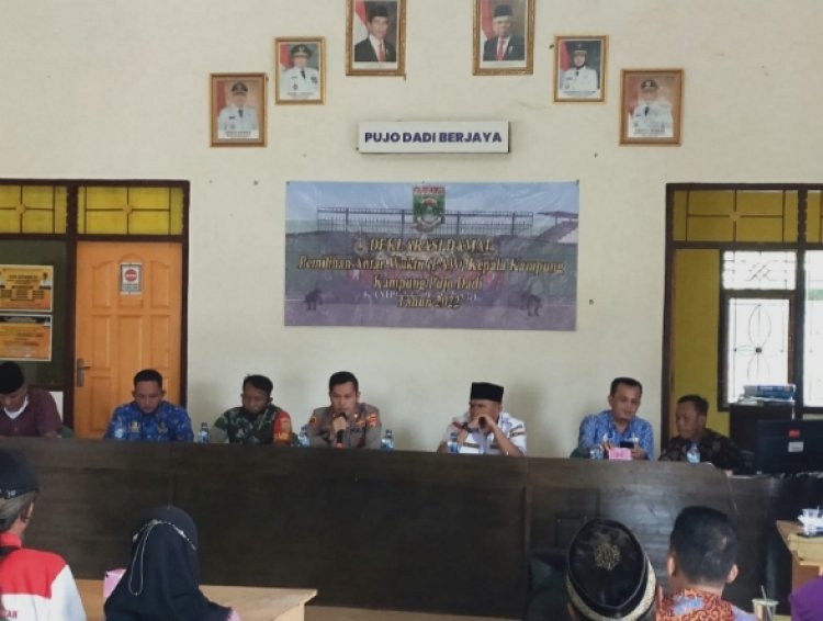 Hadiri Deklarasi Damai Pilkakam AW, Ini Pesan Legislator Demokrat Lamteng