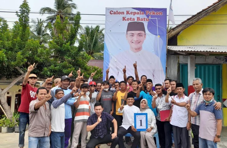 BERANGKAT DARI PANGGILAN MASYARAKAT MENJADI CALON KEPALA PEKON KOTA BATU  ROBIN AFFANDI