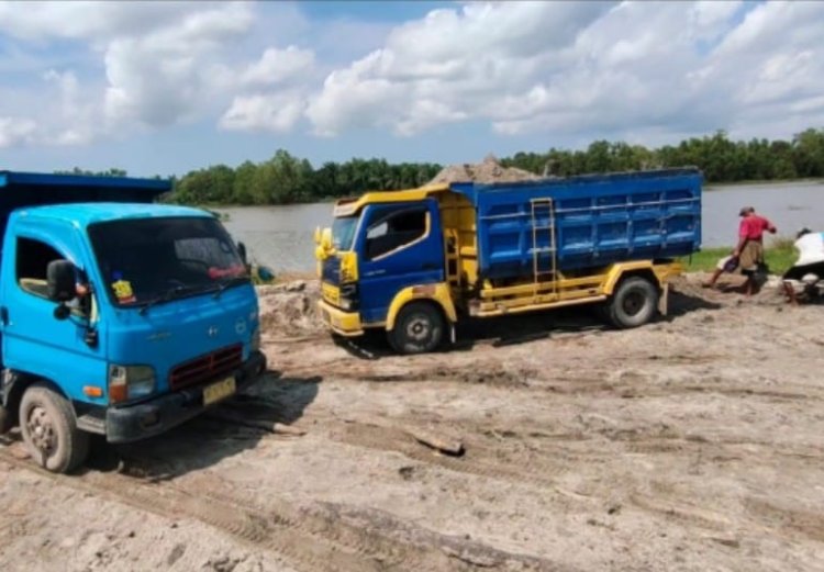 Beberapa nama Bos Pemilik Tambang Pasir Galian C dikecamatan Pasir Sakti Lampung Timur Diduga Kebal Hukum