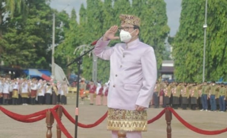 Upacara Hari Jadi Kota Metro ke 85 di Pimpin Wali Kota Metro