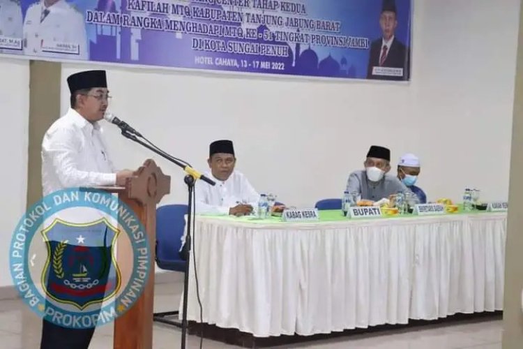 Persiapan Hadapi MTQ Ke-51 Bupati Anwar Sadat Buka Traning Center Tahap Kedua