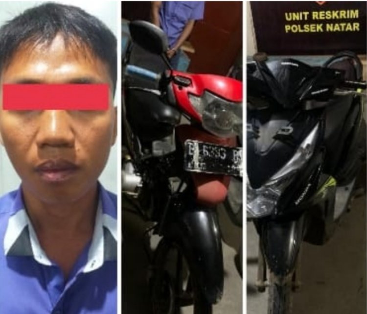 Jajaran Polsek Natar Berhasil Ungkap Pelaku Curanmor