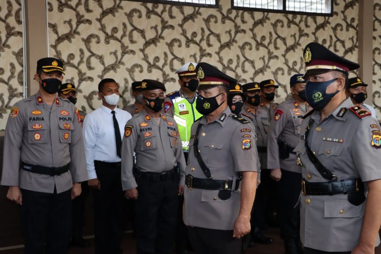 Jabatan Kapolsek Sragi, Diserah Terimakan