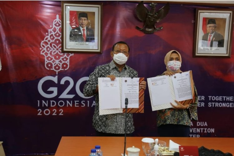 ASDP-Ditjen Darat Kemenhub Tandatangani MoU Pengoperasian LPS di 4 Pelabuhan Utama