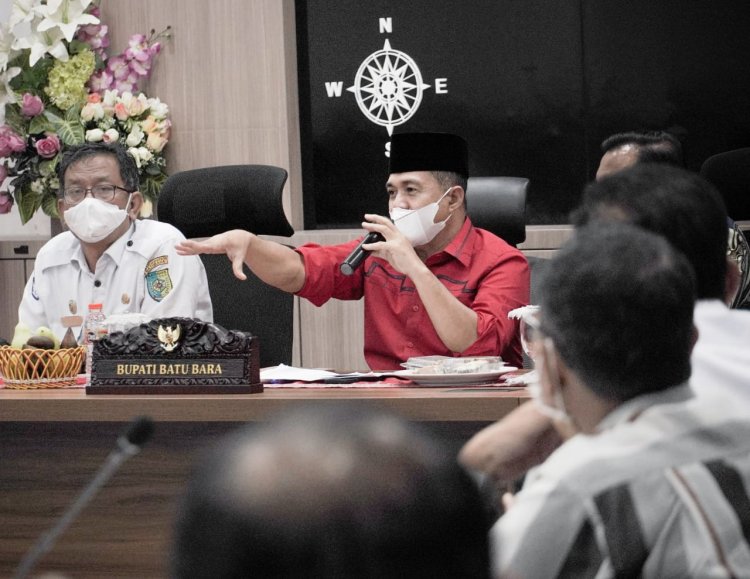 BUPATI ZAHIR KEJAR TARGET VAKSINASI ANAK USIA 6-11 TAHUN