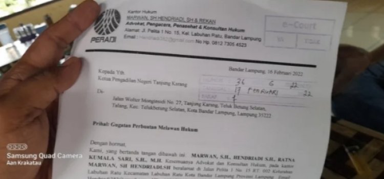 Sidang Perdana "Mangkir" Kuasa Hukum Penggugat Minta Nanang Dkk Hadir di Sidang Selanjutnya
