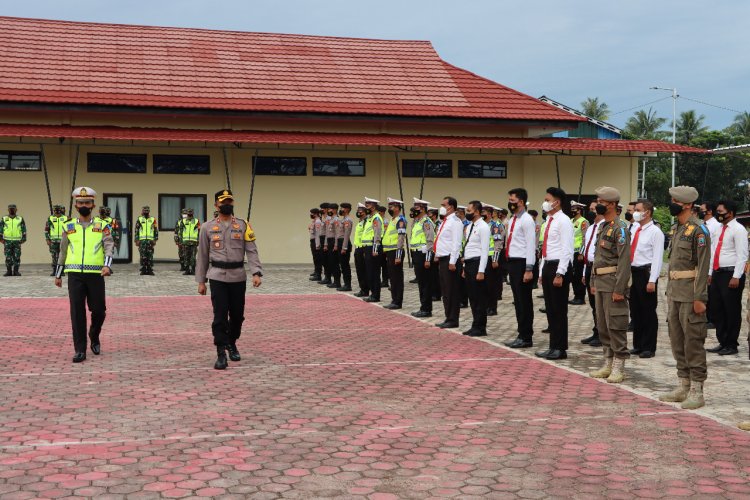 Wakapolres, Pimpin Apel Kesiapan Operasi Keselamatan Krakatau 2022
