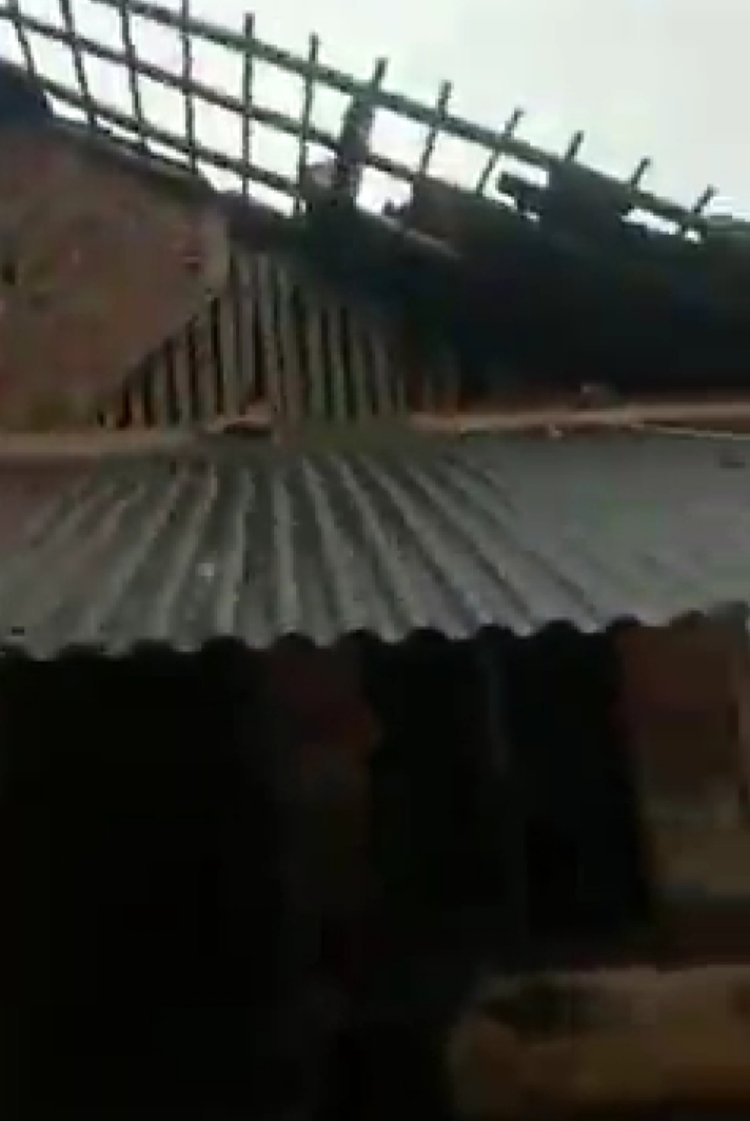 Tiga Rumah Warga Campang Tiga, Rusak Diterjang Angin Puting Beliung