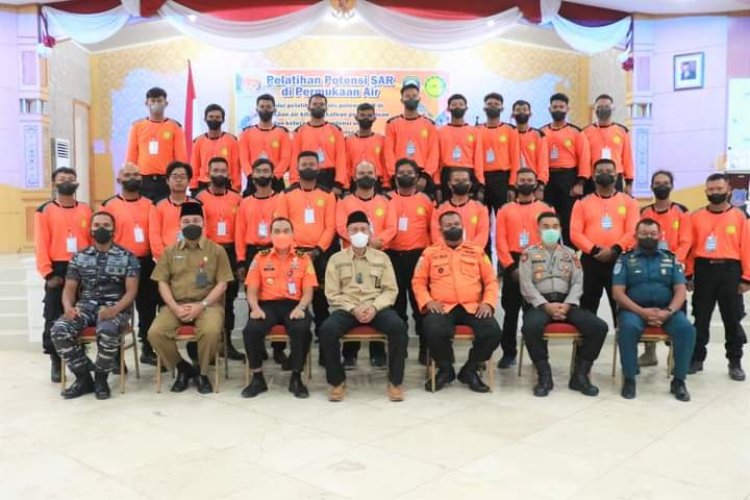 Pelatihan Potensi SAR Basarnas Jambi, Sekda : Dapat Menambah Personil Yang Mumpuni