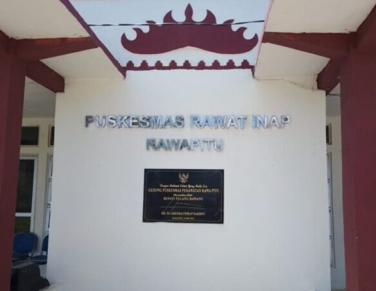 Rapat lintas sektor Puskesmas Rawat Inap Rawa Pitu