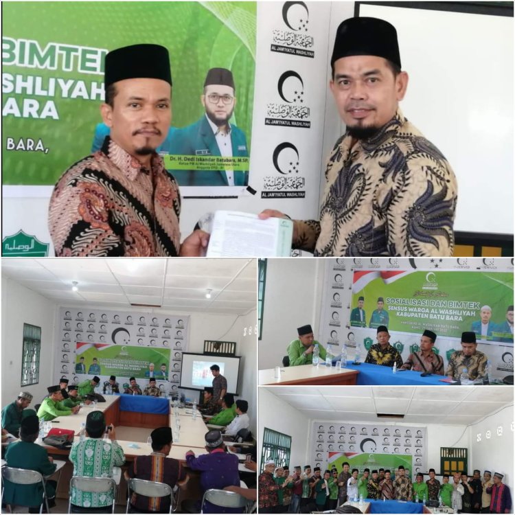 Sosialisasi Bimtek Sensus warga Al Washliyah