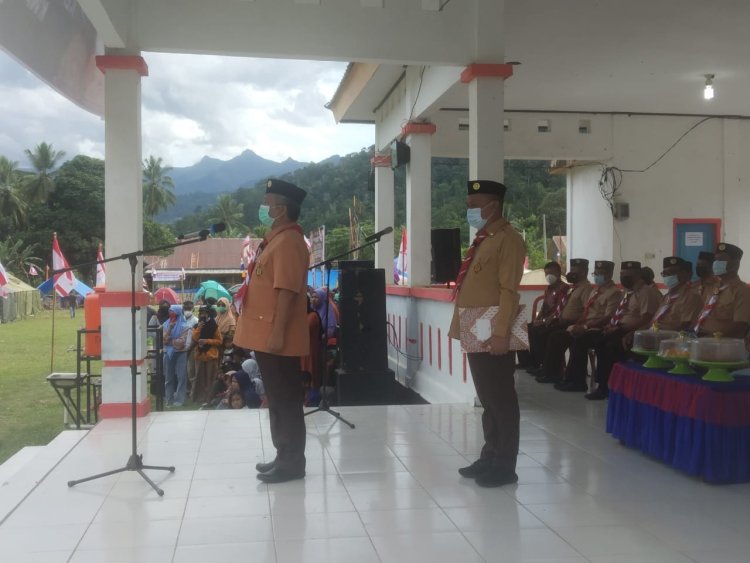 Perdana, Pemda Kolaka Timur Gelar Kemah Eksekutif Sorume Tetewa Di Kecamatan Uesi.