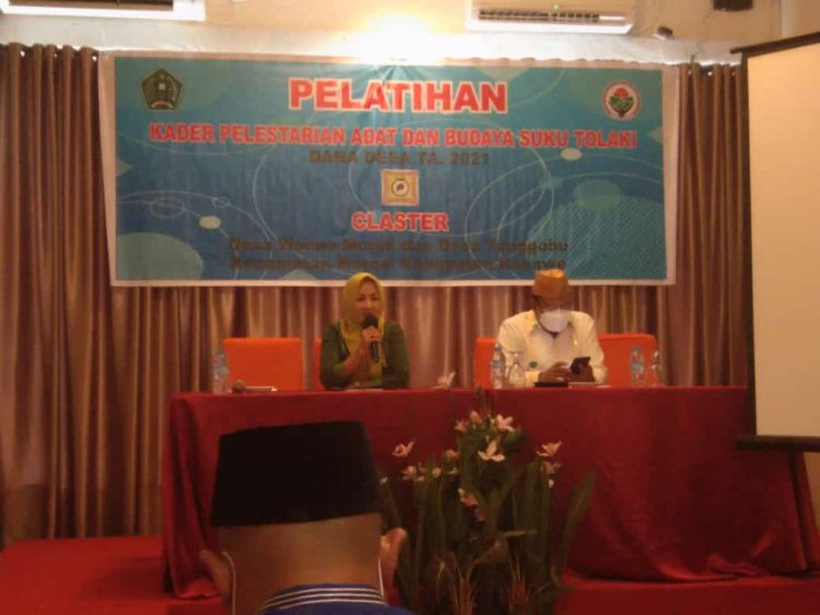 2 Desa Di Kecamatan Morosi Ikuti Pelatihan Kader Pelestarian Adat Dan Budaya Tolaki