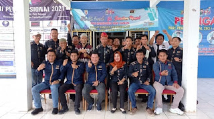 Melalui Poting, M.Saleh Terpilih Sebagai Sekertaris PWI Way Kanan