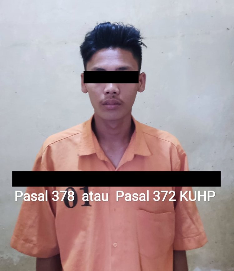 Penjual Somay Gelapkan Sepeda Motor Pembelinya Dan Pelaku Berhasil Dibekuk Anggota Polsek Seputih Banyak Lampung Tengah