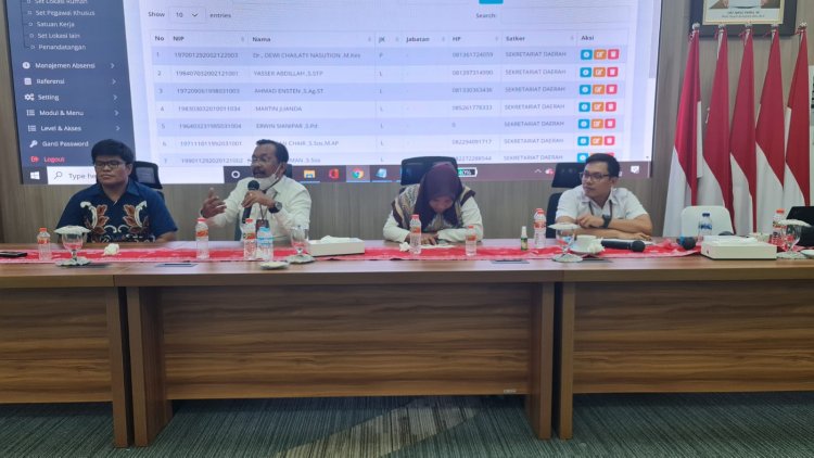 Ilyas Sitorus : E-Absensi mendorong gairah kerja