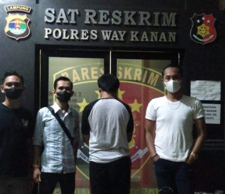 Pelaku Rudapaksa Remaja 16 Tahun Diringkus Polres Way Kanan