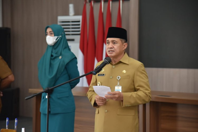 Bupati Zahir Pimpin Upacara, Peringati Hari Amal Bhakti ke 76