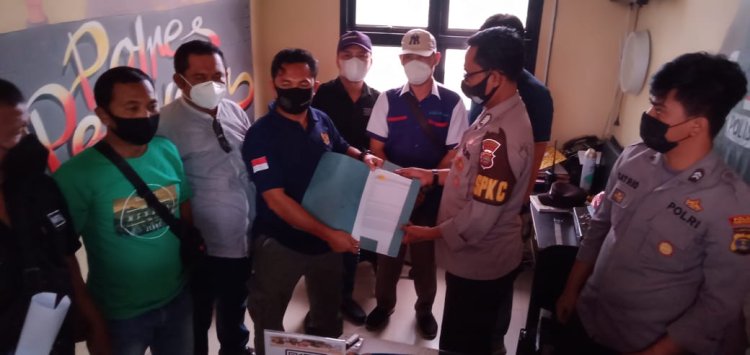 Diduga Ancam Wartawan Ketua LSM GMBI Dan Ketua GMBI Kecamatan Teluk Pandan Dipolisikan