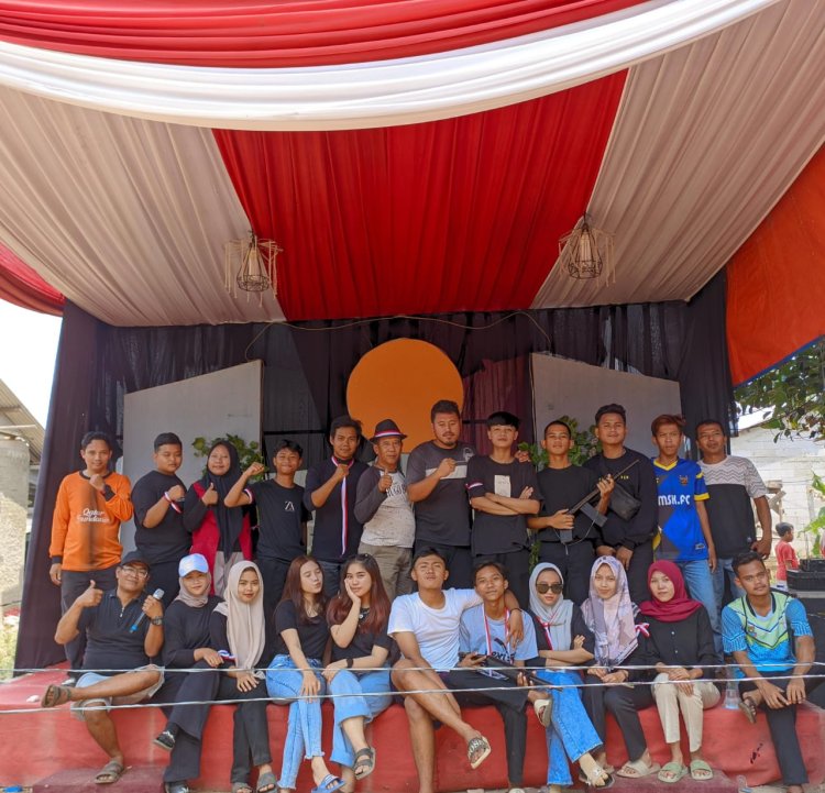 Muslik S.Pd Apresiasi Kaum Melineal Desa Serdang Kulon Rayakan HUT RI Ke - 78 Dengan Meriah