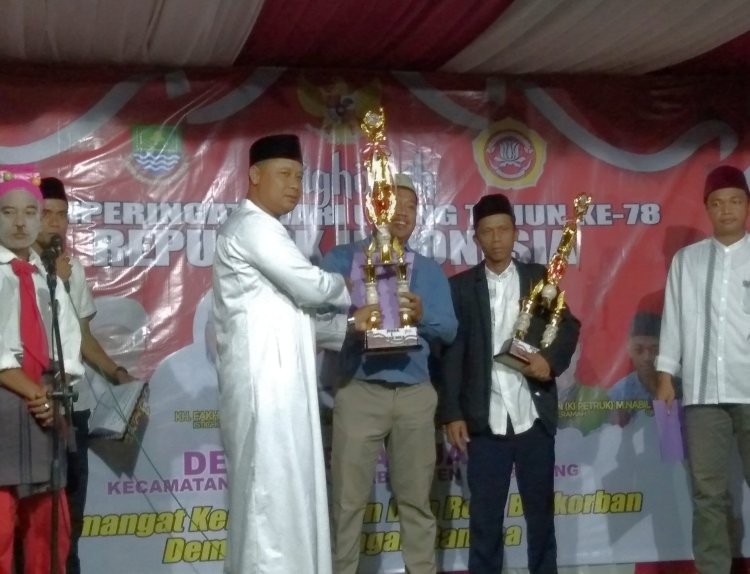 Pemdes Mekar Jaya Gelar Doa Bersama Malam Puncak Peringati HUT Kemerdekaan RI Ke 78