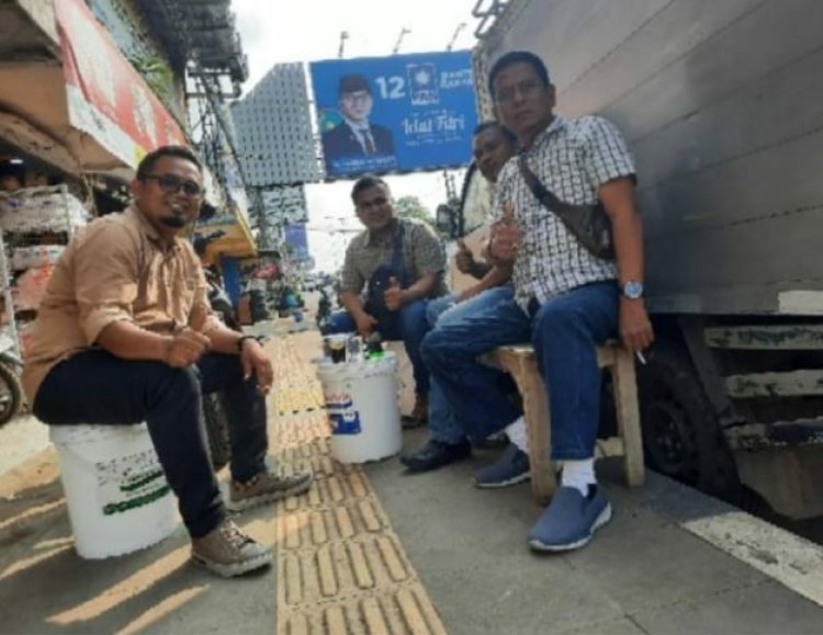 Aipda Endang Setiawanto Kasi Humas Polsek Cikupa Polresta Tangerang Polda Banten, Sambangi Tokoh Pemuda Dalam Program Polisi RW.