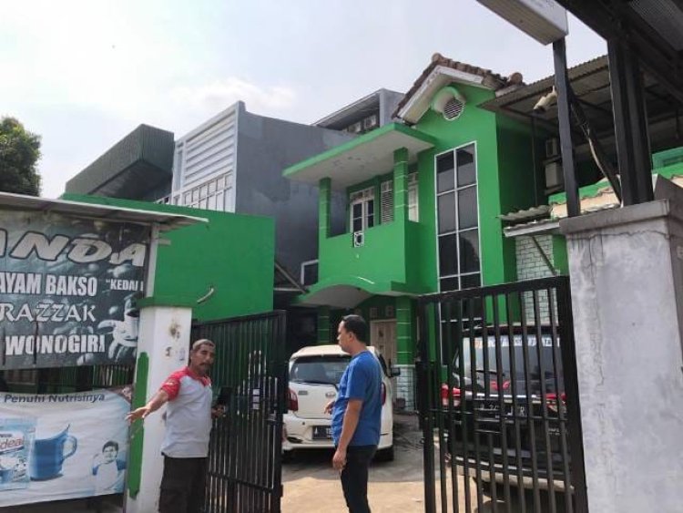 Brigadir Ibnu Dermawan anggota Polsek Cikupa Polisi RW, Jaga Khamtibmas Di Desa Talagasari
